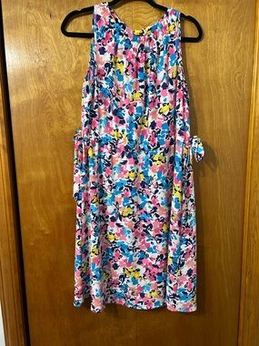 Juicy Couture Floral Sundress in Pink, Blue & Yellow